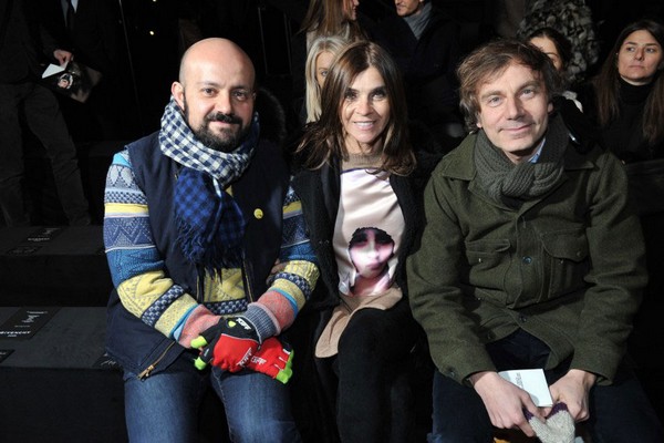 Celebrities at Givenchy by Riccardo Tisci show